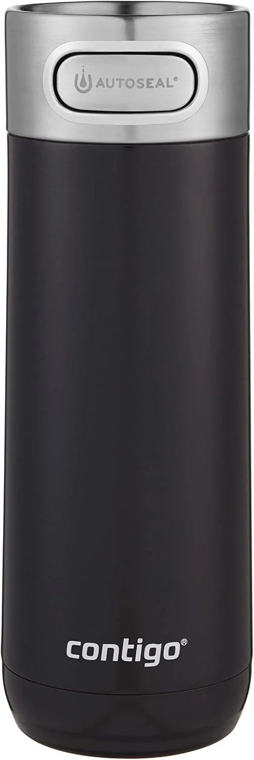 Contigo Luxe Vacuum-Insulated Stainless Steel Thermal Travel Mug 16 Ounces Monaco
