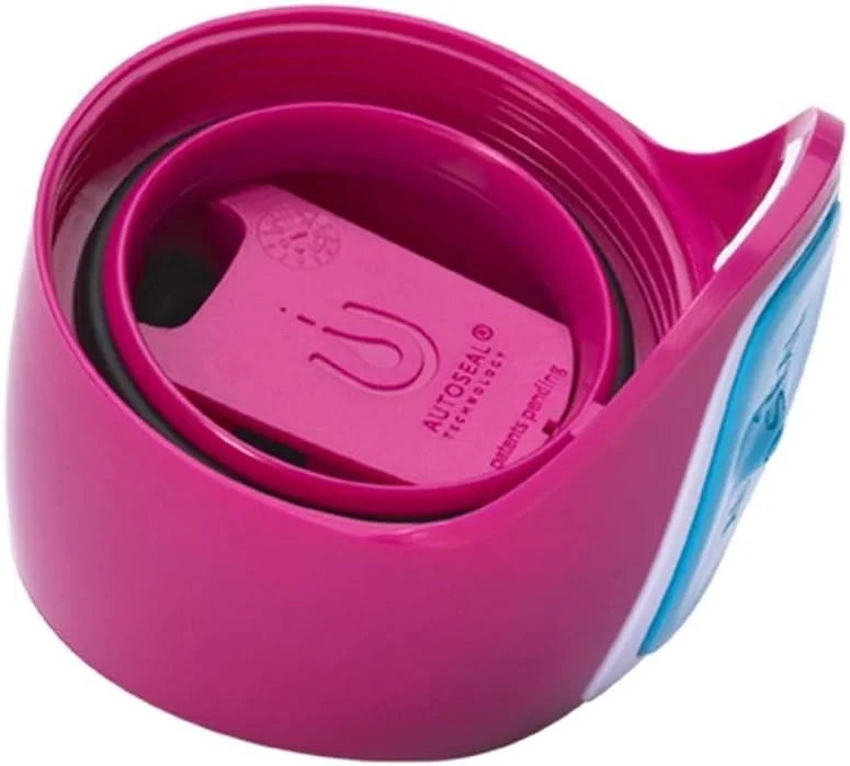 Contigo Swish Autoseal Water Bottle, Large BPA Drinking Bottle, Leakproof Gym Bottle, Ideal for Sports, Running, Bike, Running, Hiking, 500 ml, Magenta