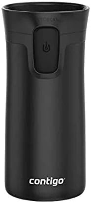 Contigo Pinnacle Autoseal Travel Mug, Stainless Steel Thermal Mug, Vacuum Flask, Leakproof Tumbler, Coffee Mug with BPA Free Easy-Clean Lid, 300 ml, Tans Matte