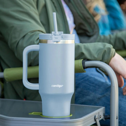 Contigo Streeterville 40oz Tumbler, Stainless Steel Vacuum Insulated, Leak-Proof, Cold for 29 Hours, Salt