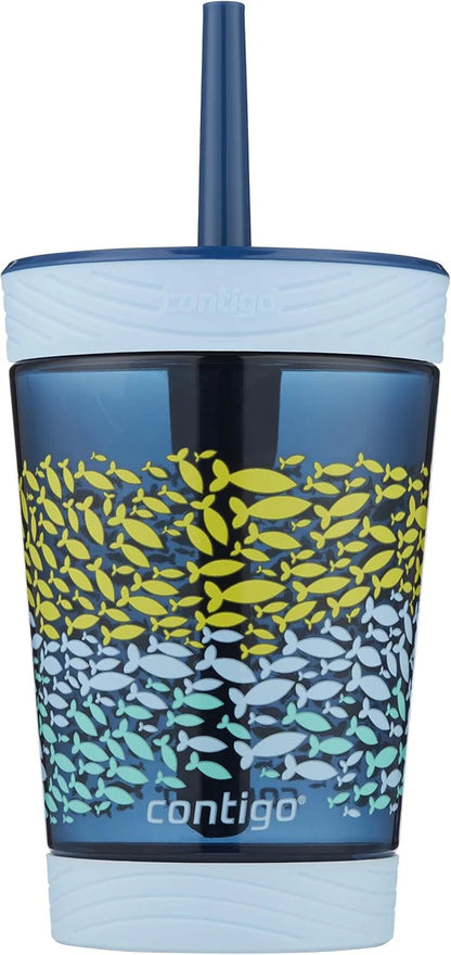 Contigo Kids Spill-Proof Tumbler with Straw 14 oz. 2 Pack