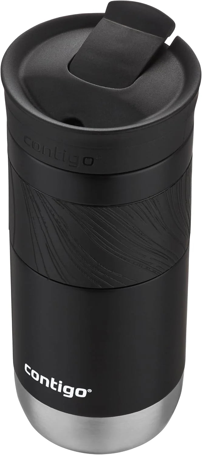 Contigo Byron 2.0 Thermo, Stainless Steel Insulated Snapseal Closure, Coffee Mug to go, 100% Leak Proof, Dishwasher Safe lid, BPA Free, Keeps Warm up to 6 Hours, 470 ml