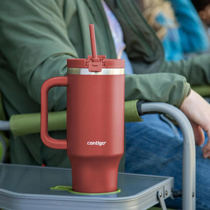 Contigo Streeterville 40oz Tumbler, Stainless Steel Vacuum Insulated, Leak-Proof, Cold for 29 Hours, Salt