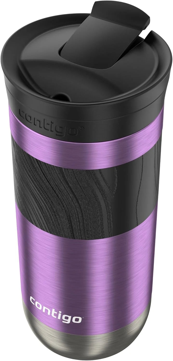 Contigo Byron 2.0 Stainless Steel Travel Mug with SNAPSEAL Lid and Grip 20oz. Juniper