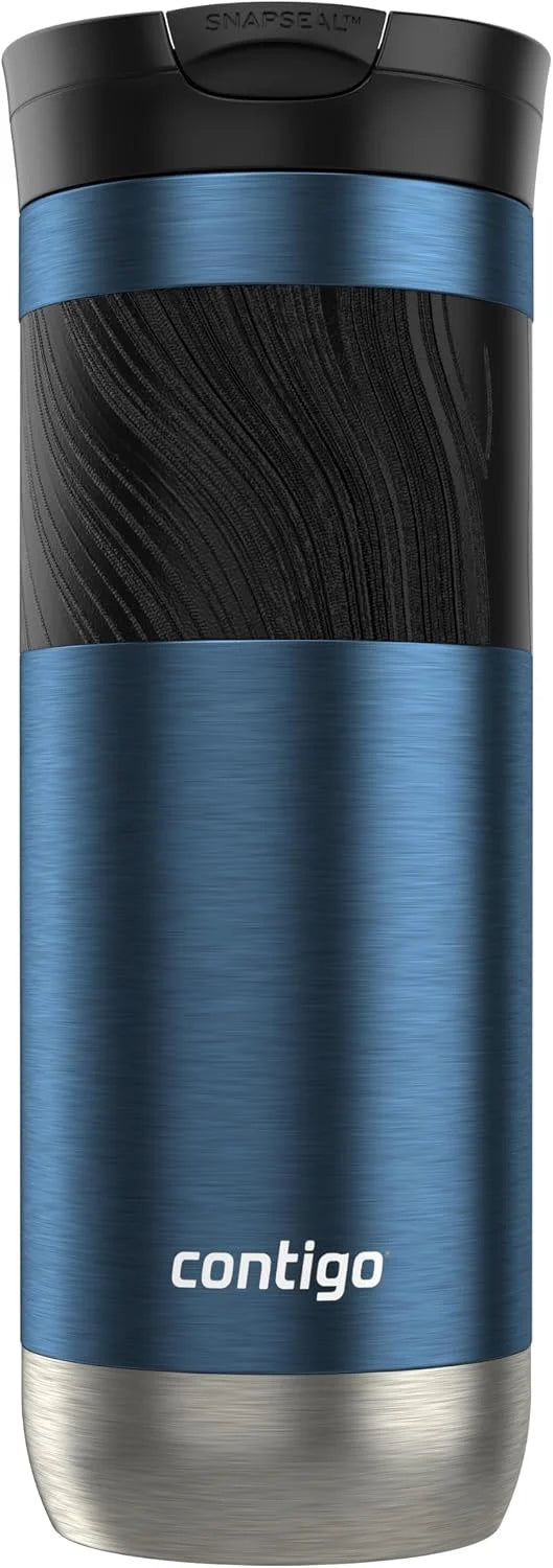 Contigo Byron 2.0 Stainless Steel Travel Mug with SNAPSEAL Lid and Grip 20oz. Juniper
