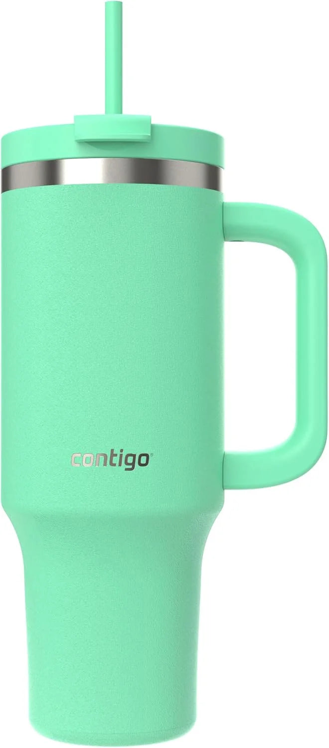 Contigo Streeterville 40oz Tumbler, Stainless Steel Vacuum Insulated, Leak-Proof, Cold for 29 Hours, Salt