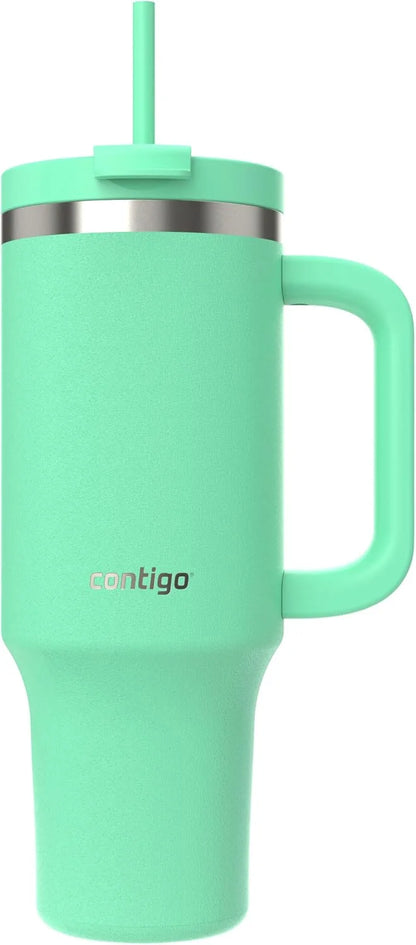 Contigo Streeterville 40oz Tumbler, Stainless Steel Vacuum Insulated, Leak-Proof, Cold for 29 Hours, Salt
