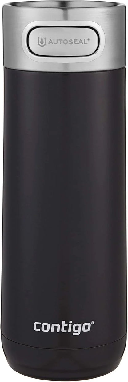 Contigo Luxe Vacuum-Insulated Stainless Steel Thermal Travel Mug 16 Ounces Monaco