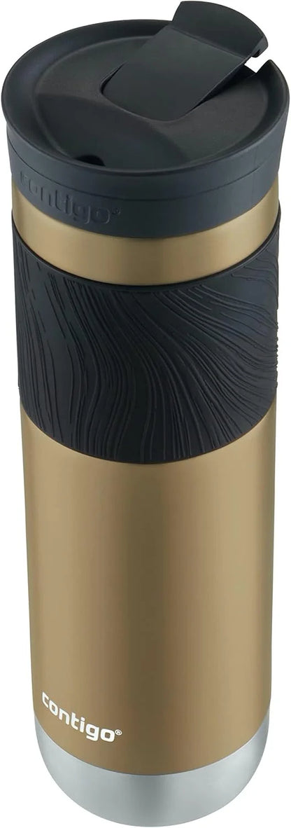Contigo Byron 2.0 Stainless Steel Travel Mug with SNAPSEAL Lid and Grip 20oz. Juniper
