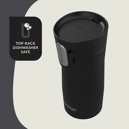 Contigo AUTOSEAL West Loop Vacuum-Insulated Stainless Steel Travel Mug with Easy-Clean Lid 24 oz Crystal Agave