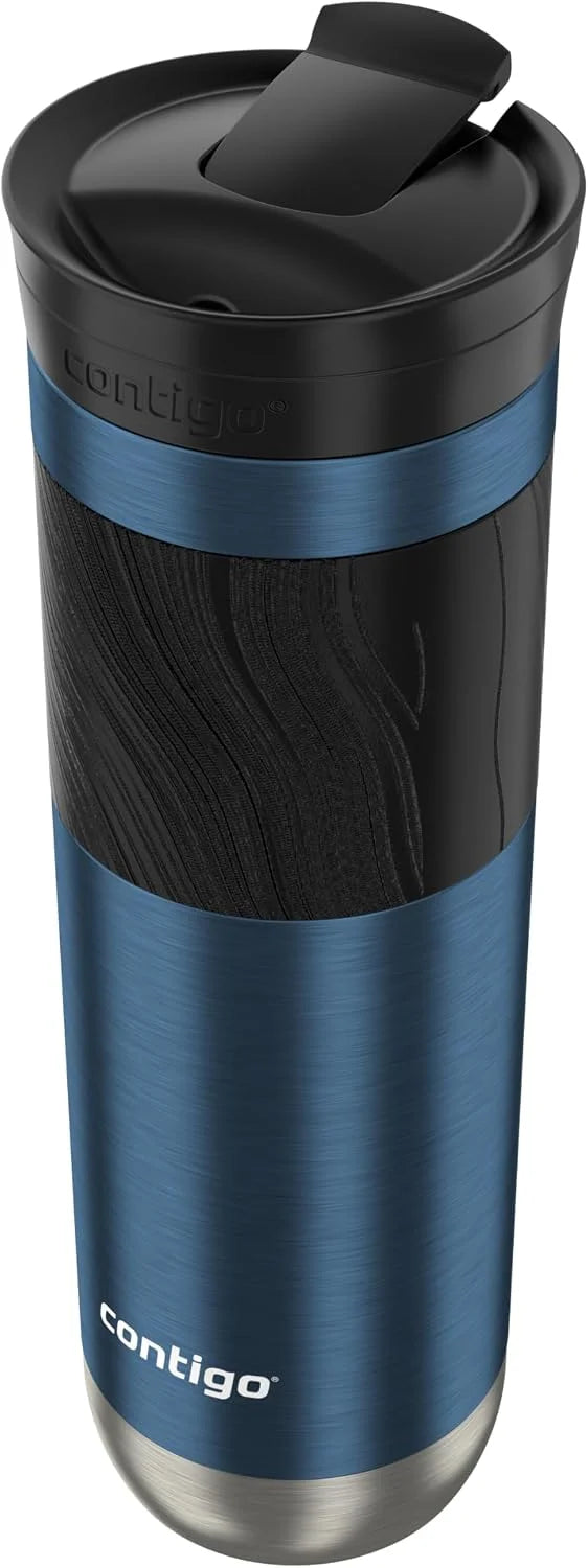 Contigo Byron 2.0 Stainless Steel Travel Mug with SNAPSEAL Lid and Grip 20oz. Juniper