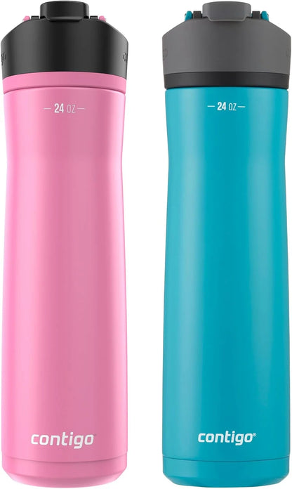 Contigo AUTOSEAL Licorice 32oz Water Bottle Ideal for biking cycling sports and outdoor excursions