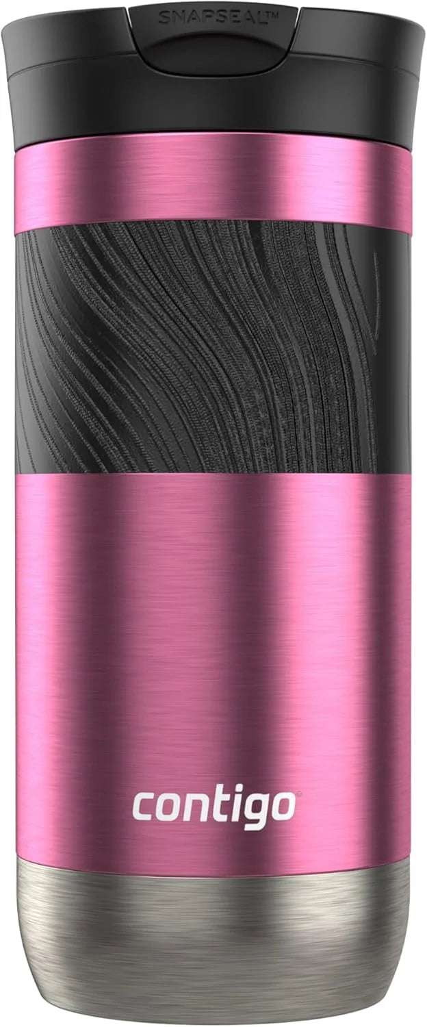 Contigo Byron 2.0 Stainless Steel Travel Mug with SNAPSEAL Lid and Grip 20oz. Juniper