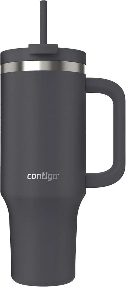 Contigo Streeterville 40oz Tumbler, Stainless Steel Vacuum Insulated, Leak-Proof, Cold for 29 Hours, Salt