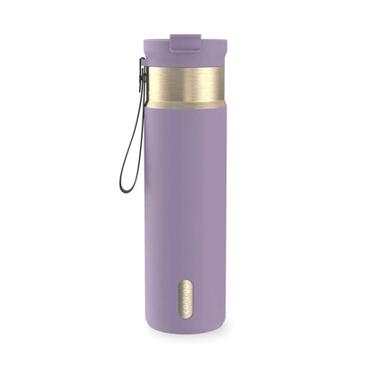 Contigo DualSip 24 oz Stainless Steel Vacuum-Insulated Water Bottle with Carry Strap & 2-in-1 Leakproof Lid (Straw or Spout), BPA-Free & Lead-Free, Dishwasher Safe