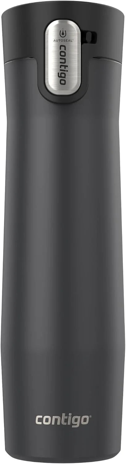 Contigo AUTOSEAL West Loop Vacuum-Insulated Stainless Steel Travel Mug with Easy-Clean Lid 24 oz Crystal Agave