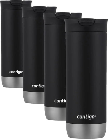 Contigo HuronTravel Mug Screw Cap Stainless Steel Drinking Cup