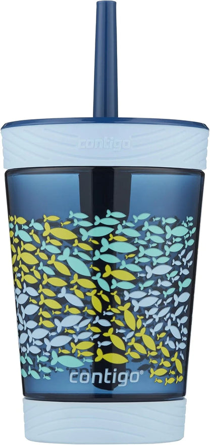 Contigo Kids Spill-Proof Tumbler with Straw 14 oz. 2 Pack