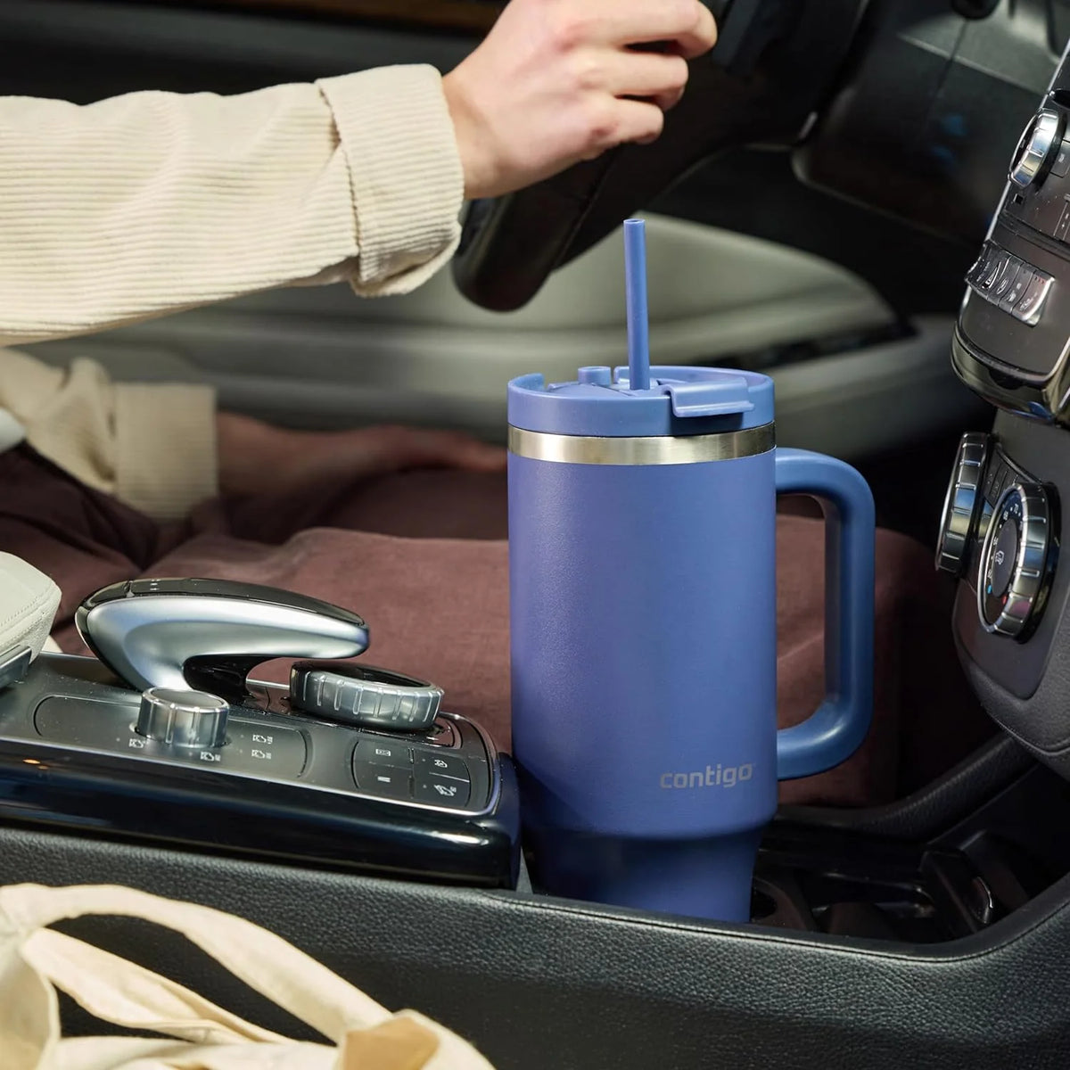Contigo Streeterville 40oz Tumbler, Stainless Steel Vacuum Insulated, Leak-Proof, Cold for 29 Hours, Salt