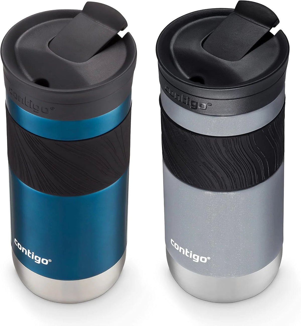 Contigo Byron 2.0 Stainless Steel Travel Mug with SNAPSEAL Lid and Grip 20oz. Juniper