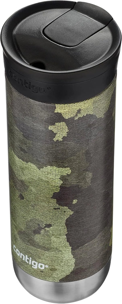 Contigo HuronTravel Mug Screw Cap Stainless Steel Drinking Cup