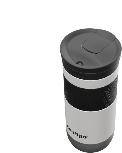 Contigo Byron 2.0 Thermo, Stainless Steel Insulated Snapseal Closure, Coffee Mug to go, 100% Leak Proof, Dishwasher Safe lid, BPA Free, Keeps Warm up to 6 Hours, 470 ml
