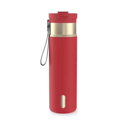 Contigo DualSip 24 oz Stainless Steel Vacuum-Insulated Water Bottle with Carry Strap & 2-in-1 Leakproof Lid (Straw or Spout), BPA-Free & Lead-Free, Dishwasher Safe
