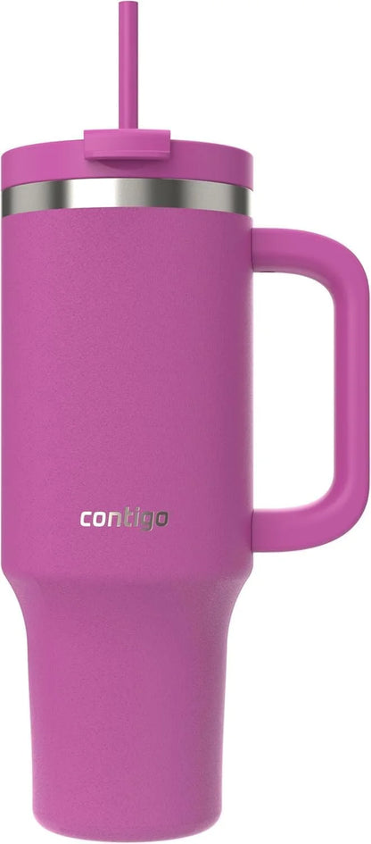 Contigo Streeterville 40oz Tumbler, Stainless Steel Vacuum Insulated, Leak-Proof, Cold for 29 Hours, Salt