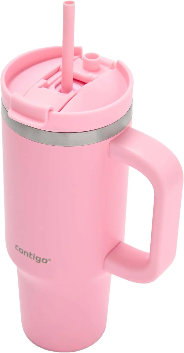 Contigo Streeterville 40oz Tumbler, Stainless Steel Vacuum Insulated, Leak-Proof, Cold for 29 Hours, Salt