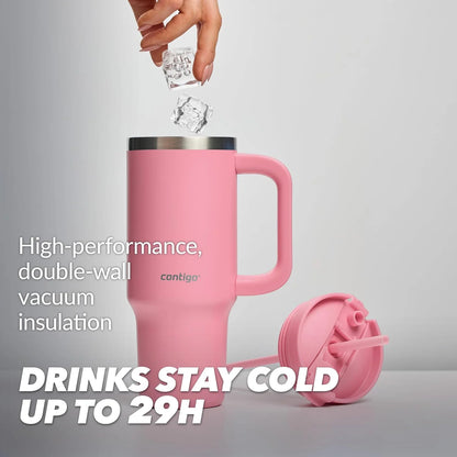 Contigo Streeterville 40oz Tumbler, Stainless Steel Vacuum Insulated, Leak-Proof, Cold for 29 Hours, Salt