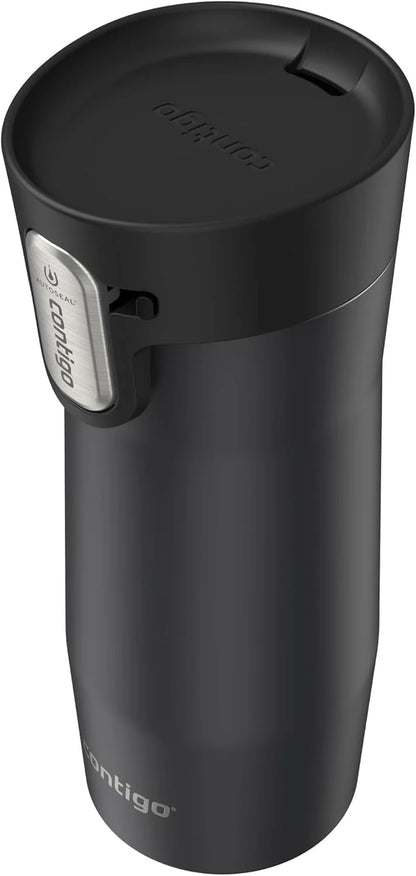 Contigo AUTOSEAL West Loop Vacuum-Insulated Stainless Steel Travel Mug with Easy-Clean Lid 24 oz Crystal Agave