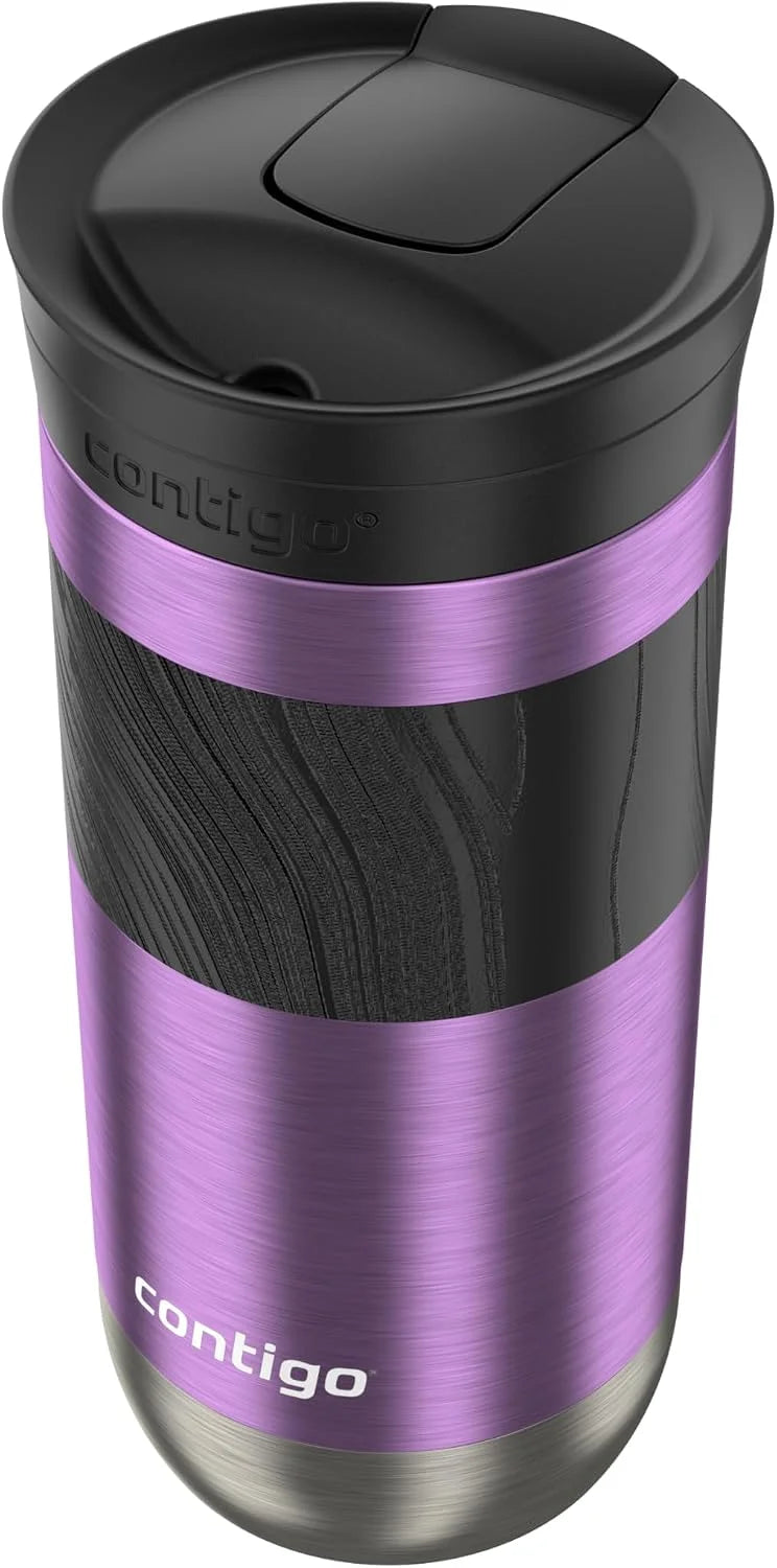 Contigo Byron 2.0 Stainless Steel Travel Mug with SNAPSEAL Lid and Grip 20oz. Juniper
