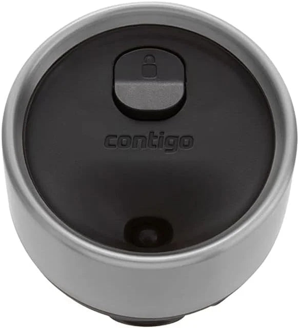 Contigo Luxe Autoseal 360 ml Stainless Steel Thermal Mug, Vacuum Flask, Leakproof Tumbler, Dishwasher Safe, Coffee Mug with BPA Free Easy-Clean Lid, Cornflower