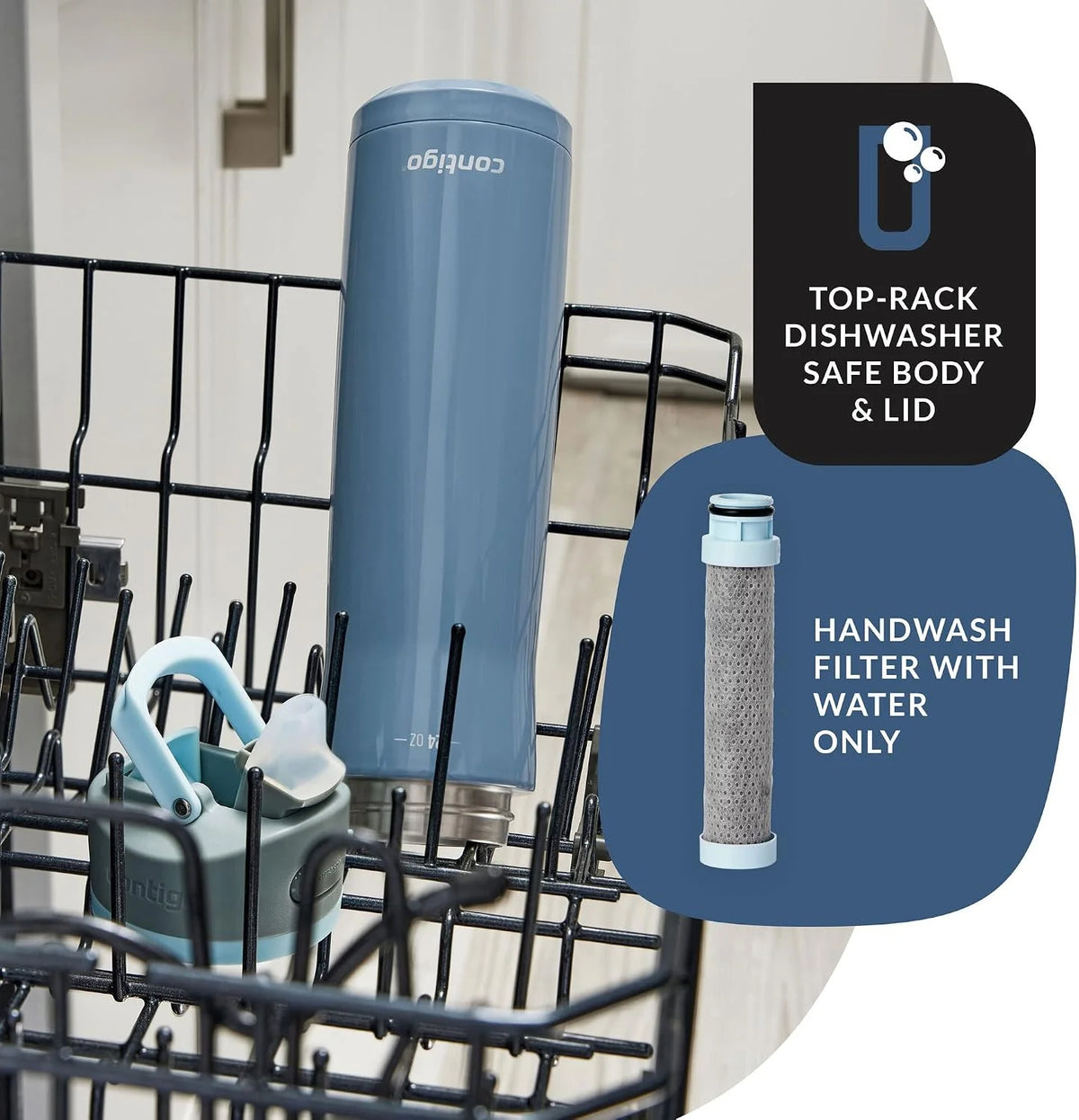 Contigo Wells Chill Filtered Water Bottle