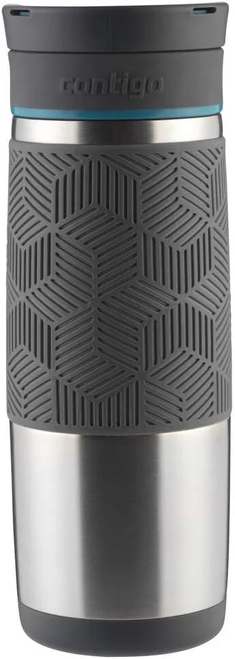 Contigo Transit Autoseal Travel Mug, Stainless Steel Thermal Vacuum Flask, Leakproof Tumbler With BPA-Free Easy-Clean Lid, 470 ml