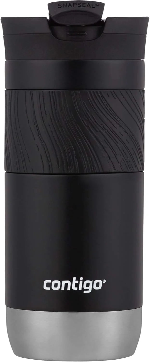 Contigo Byron 2.0 Stainless Steel Travel Mug with SNAPSEAL Lid and Grip 20oz. Juniper