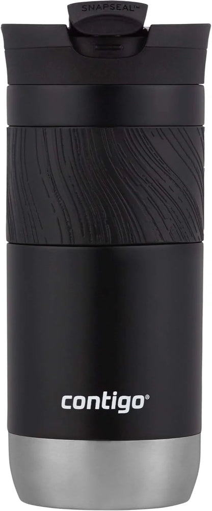 Contigo Byron 2.0 Stainless Steel Travel Mug with SNAPSEAL Lid and Grip 20oz. Juniper