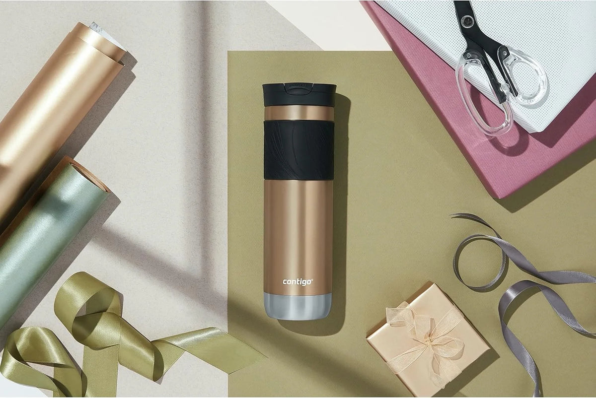 Contigo Byron 2.0 Stainless Steel Travel Mug with SNAPSEAL Lid and Grip 20oz. Juniper