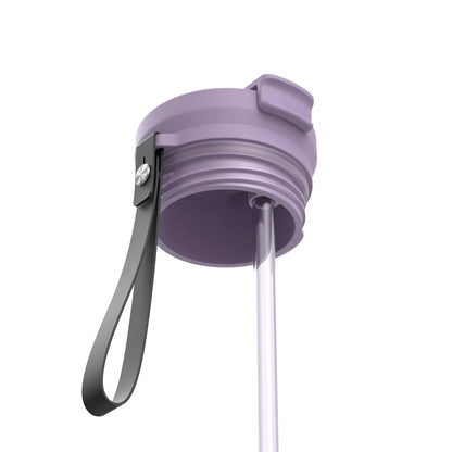 Contigo DualSip 24 oz Stainless Steel Vacuum-Insulated Water Bottle with Carry Strap & 2-in-1 Leakproof Lid (Straw or Spout), BPA-Free & Lead-Free, Dishwasher Safe