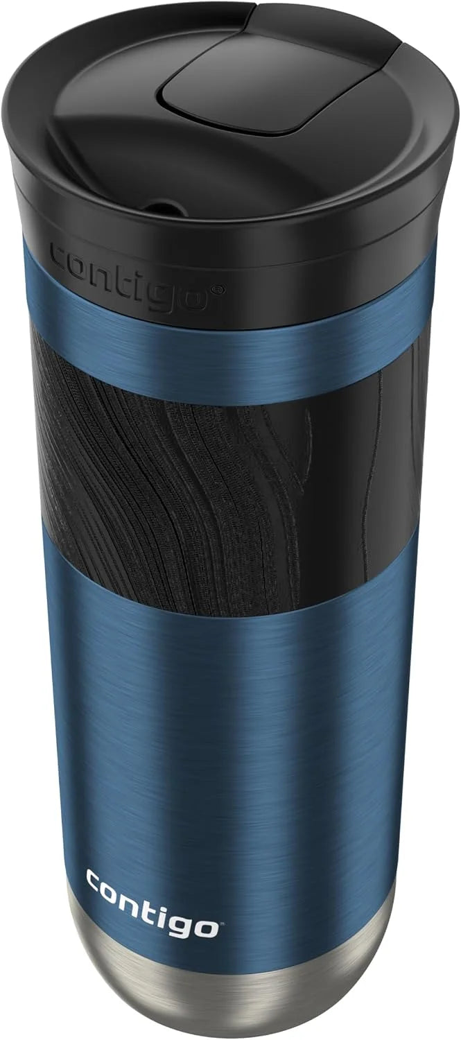 Contigo Byron 2.0 Stainless Steel Travel Mug with SNAPSEAL Lid and Grip 20oz. Juniper