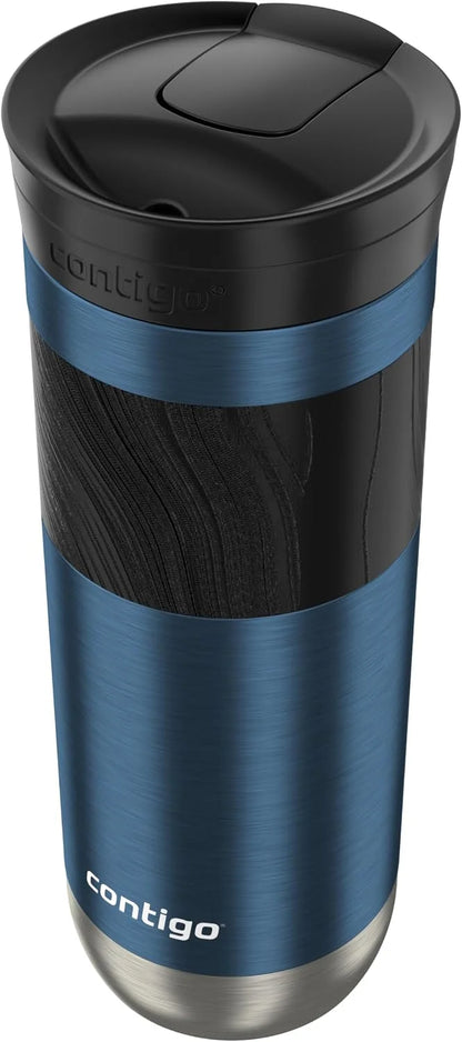 Contigo Byron 2.0 Stainless Steel Travel Mug with SNAPSEAL Lid and Grip 20oz. Juniper