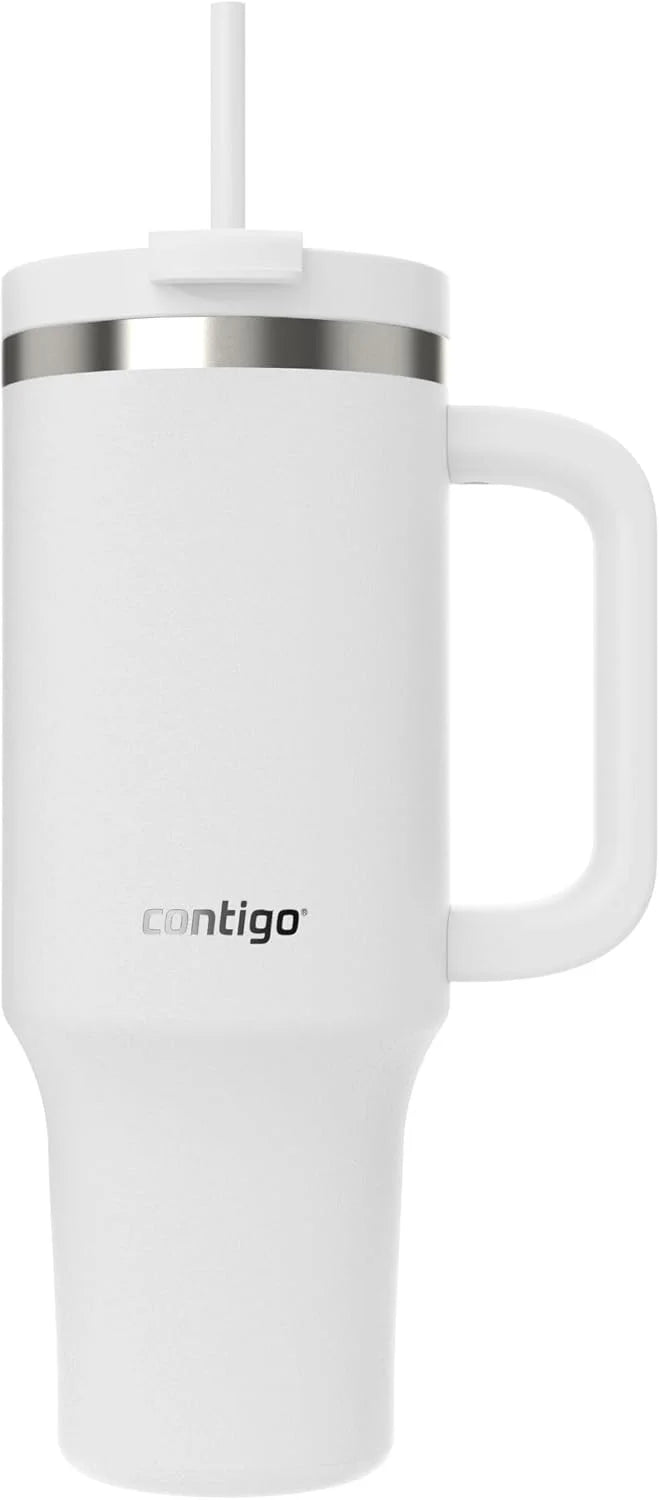 Contigo Streeterville 40oz Tumbler, Stainless Steel Vacuum Insulated, Leak-Proof, Cold for 29 Hours, Salt