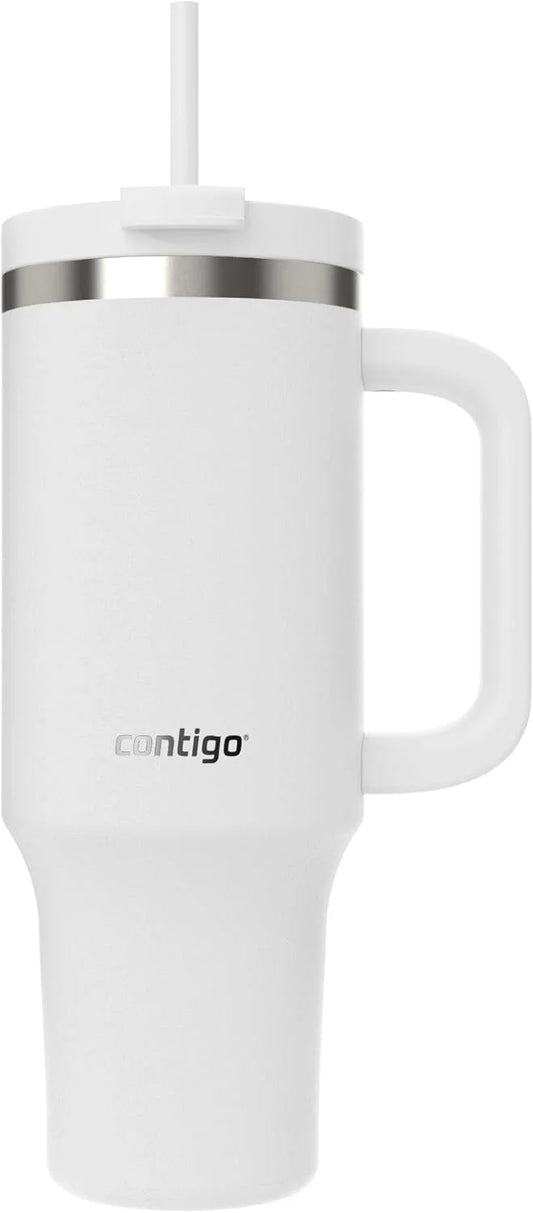 Contigo Streeterville 40oz Tumbler, Stainless Steel Vacuum Insulated, Leak-Proof, Cold for 29 Hours, Salt