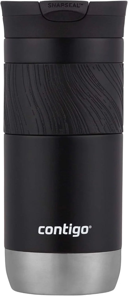 Contigo Byron 2.0 Stainless Steel Travel Mug with SNAPSEAL Lid and Grip 20oz. Juniper