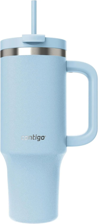 Contigo Streeterville 40oz Tumbler, Stainless Steel Vacuum Insulated, Leak-Proof, Cold for 29 Hours, Salt