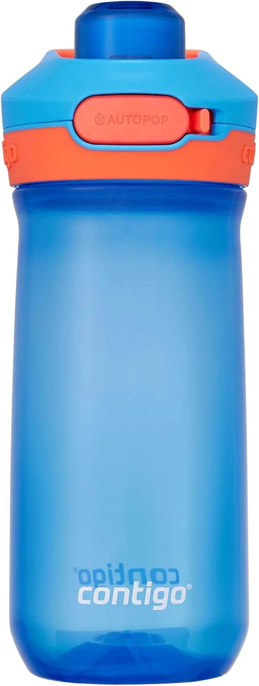 Contigo Jessie Autopop Kids Drinking Water Bottle | Leakproof | 420 ml