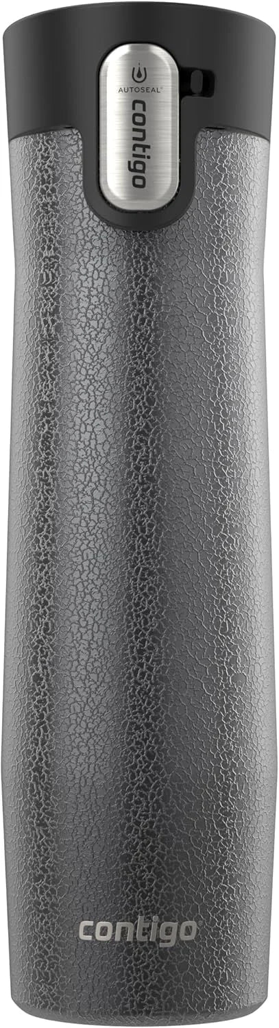 Contigo AUTOSEAL West Loop Vacuum-Insulated Stainless Steel Travel Mug with Easy-Clean Lid 24 oz Crystal Agave