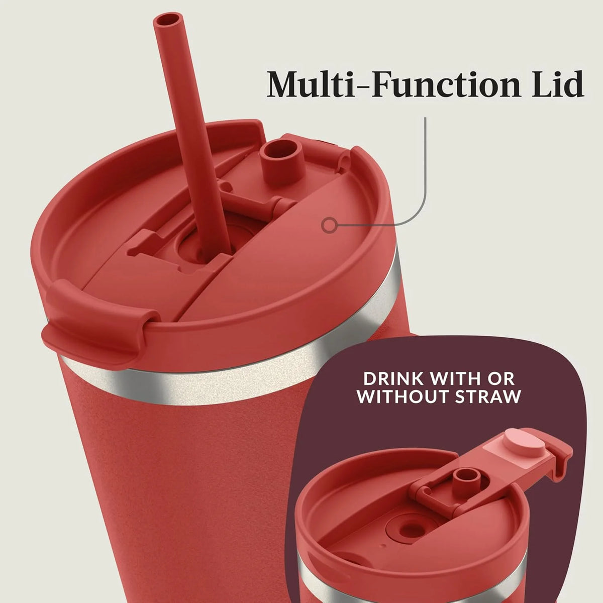 Contigo Streeterville 40oz Tumbler, Stainless Steel Vacuum Insulated, Leak-Proof, Cold for 29 Hours, Salt