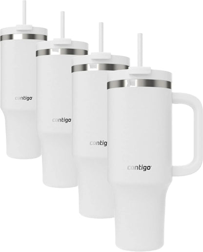 Contigo Streeterville 40oz Tumbler, Stainless Steel Vacuum Insulated, Leak-Proof, Cold for 29 Hours, Salt
