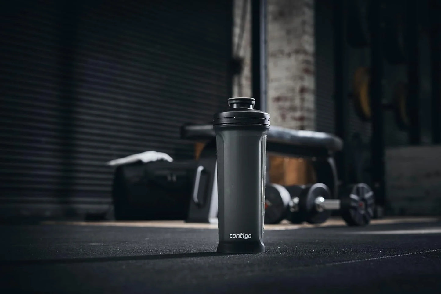 Contigo Shake & Go 2.0 Protein Shaker Bottle with Mixer Ball | Large BPA Free Blender | Ideal for Protein Powder, Nutrition Shakes or Smoothies | Leak Proof Sports Bottle | 820 ml